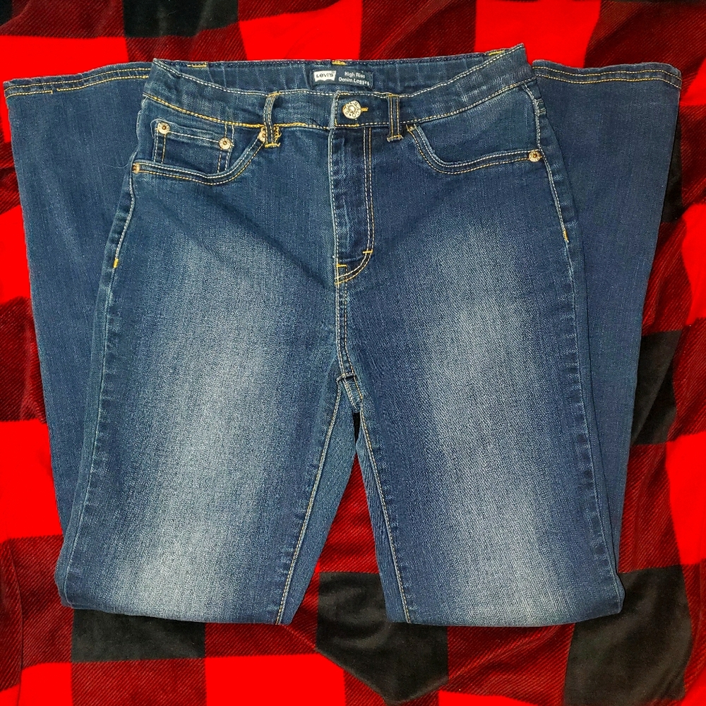 Levi Strauss High Rise Denim Leggings